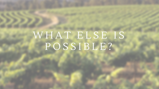 What else is possible-