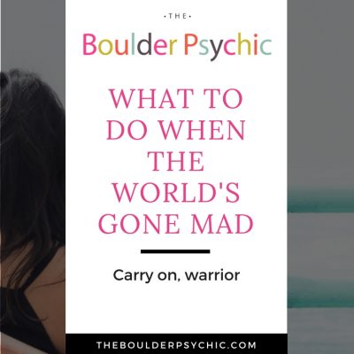 What to Do When the Worlds Gone Mad
