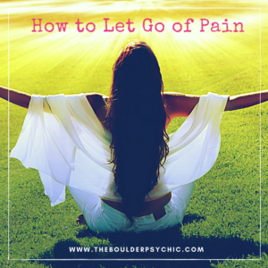 How to let go of pain