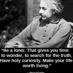 Be a Loner