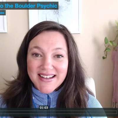 Welcome to the Boulder Psychic! Are you a spiritual woman, healer, empath, teacher, or coach? Click play!