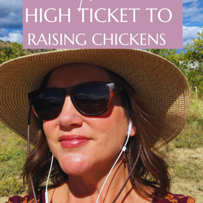 How I Went from High Ticket Coaching to Raising Chickens